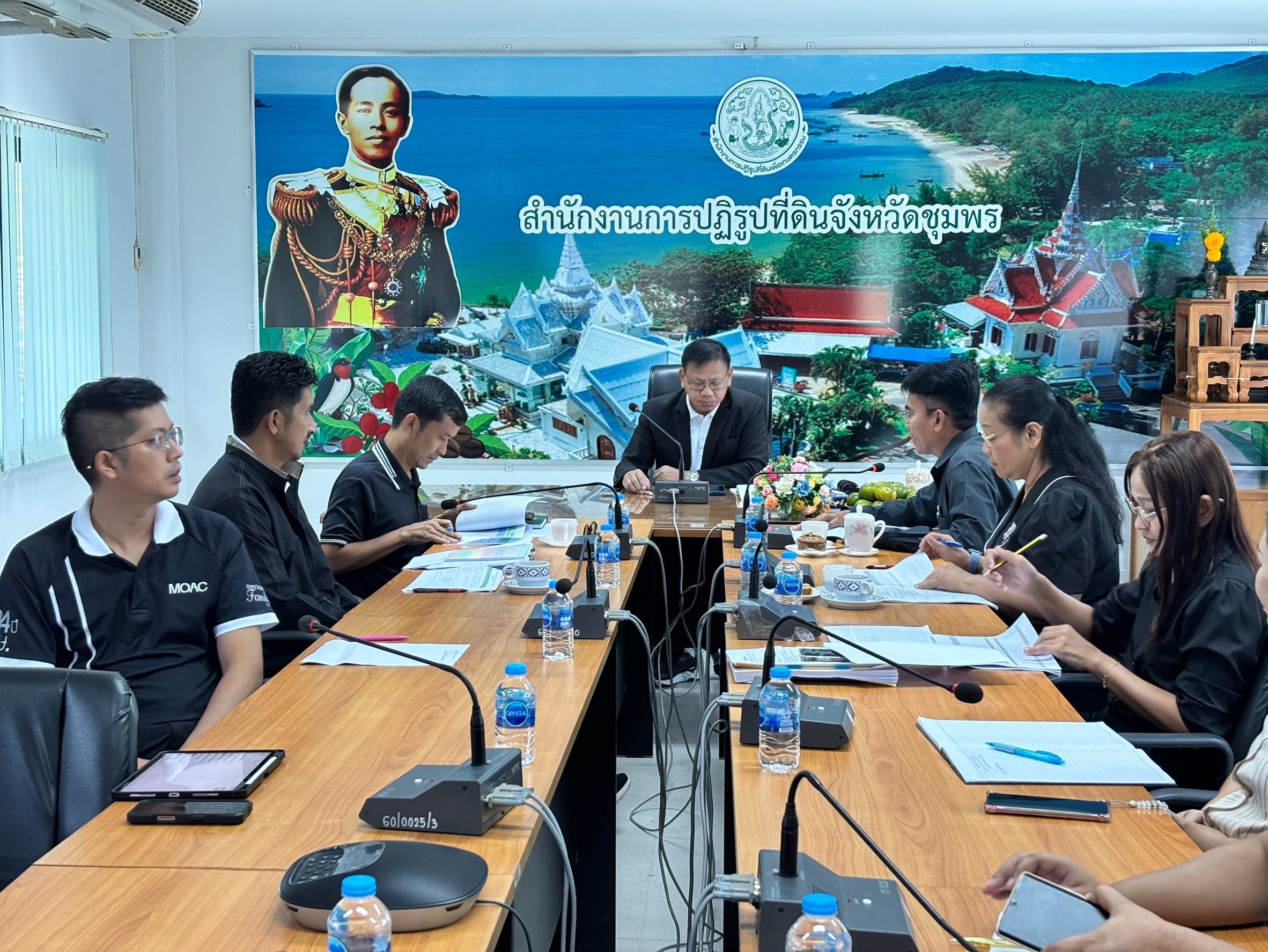 title - ผู้ตรวจราชการ ส.ป.ก. ประชุมติดตามผลการดำเนินงานตามแผนการตรวจราชการ ของ ส.ป.ก. ประจำปีงบประมาณ พ.ศ.2569 รอบ 2 จังหวัดชุมพร